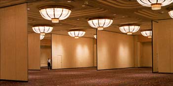 hotel ballroom air wall repair, installation and maintenance